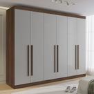 Guarda-roupa Casal 100% Mdf 6 Portas 6 Gavetas Paris Plus Guarda-roupa Casal 100% Mdf 6 Portas 6 Gavetas Paris Plus
