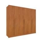 Guarda Roupa Casal 100% MDF 6 Portas 6 Gavetas Realeza s/ Espelho s/ pés - Tcil