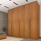Guarda Roupa Casal 100% MDF 6 Portas 6 Gavetas Sol 243cm Yescasa
