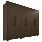 Guarda-Roupa Casal 100% MDF 6 Portas e 6 Gavetas Premium