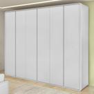 Guarda-Roupa Casal 100% MDF 6 Portas Easy Like Branco Guarda-Roupa Casal 100% MDF 6 Portas Easy Like Branco