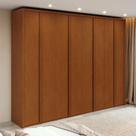 Guarda-Roupa Casal 100% MDF 8 Portas Easy Glow Frassino