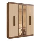 Guarda Roupa Casal 100% Mdf Malibu 6 Portas 2 Gavetas Guarda Roupa Casal 100% Mdf Malibu 6 Portas 2 Gavetas