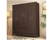 Guarda-roupa Casal 2 Gavetas 6 Portas Demóbile Flash II Guarda-roupa Casal 2 Gavetas 6 Portas Demóbile Flash II