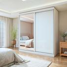 Guarda-roupa Casal 2 Portas 2 Gavetas Zeine com Espelho Guarda-roupa Casal 2 Portas 2 Gavetas Zeine com Espelho