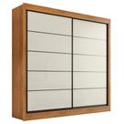 Guarda Roupa Casal 2 Portas 4 Gavetas Blumenau Cedro Areia - Saga Decor