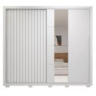Guarda Roupa Casal 2 Portas 4 Gavetas Romanus Branco Caemmun