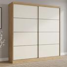 Guarda-roupa Casal 2 Portas 6 Gavetas 100% MDF 222cm X 230cm Malaga