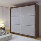 Guarda-roupa Casal 2 Portas 6 Gavetas 100% Mdf Hawai