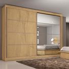 Guarda Roupa Casal 2 Portas 6 Gavetas com Espelho Sevilha Flex Color em MDF Made Marcs Guarda Roupa Casal 2 Portas 6 Gavetas com Espelho Sevilha Flex Color em MDF Made Marcs