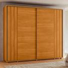 Guarda Roupa Casal 2 Portas de Correr 100% MDF com Pés Dali