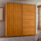 Guarda-Roupa Casal 2 Portas de Correr 100% Mdf com Pés Monet