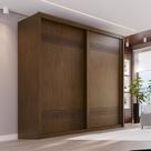 Guarda-roupa Casal 2 Portas de Correr 3 Gavetas Mdf Pietro