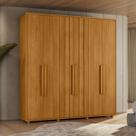 Guarda Roupa Casal 230cm 6 Portas 4 Gavetas Veronese Madetec