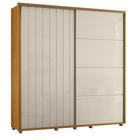 Guarda Roupa Casal 230cm Com 2 Portas Verbena Off/Cinamomo Z10 - Mpozenato