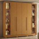 Guarda Roupa Casal 237cm 6 Portas Palermo Cinamomo A02 - Mpozenato Guarda Roupa Casal 237cm 6 Portas Palermo Cinamomo A02 - Mpozenato