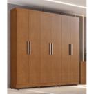 Guarda Roupa Casal 237x233cm 6 Portas 3 Gavetas Mônaco