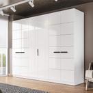 Guarda Roupa Casal 242,1cm com 6 Portas e 4 Gavetas 240843 Lisboa Politorno Móveis