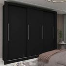 Guarda-roupa Casal 3 Portas 100% Mdf Milão Yescasa