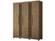 Guarda-roupa Casal 3 Portas 3 Gavetas Santos Andirá Aurora 3.3