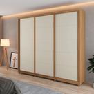 Guarda Roupa Casal 3 Portas 4 Gavetas 100% MDF Maiorca