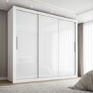 Guarda-Roupa Casal 3 Portas 4 Gavetas 185,5cm Viena Yescasa