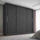 Guarda-Roupa Casal 3 Portas 4 Gavetas 185,5cm Viena Yescasa