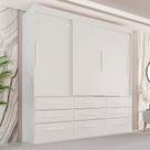 Guarda-Roupa Casal 3 Portas 9 Gavetas Luana