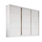 Guarda-Roupa Casal 3 Portas Bergamo-Branco Bianchi Guarda-Roupa Casal 3 Portas Bergamo-Branco Bianchi