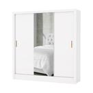 Guarda Roupa Casal 3 Portas com espelho 3 Gavetas Santiago Plus Carioca Móveis Guarda Roupa Casal 3 Portas com espelho 3 Gavetas Santiago Plus Carioca Móveis