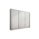Guarda Roupa Casal 3 Portas de Correr e 6 Gavetas Diamond Plus Branco - Novo Horizonte Guarda Roupa Casal 3 Portas de Correr e 6 Gavetas Diamond Plus Branco - Novo Horizonte