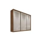 Guarda Roupa Casal 3 Portas de Correr e 6 Gavetas Diamond Plus Freijó/FendiOff - Novo Horizonte Guarda Roupa Casal 3 Portas de Correr e 6 Gavetas Diamond Plus Freijó/FendiOff - Novo Horizonte