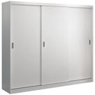 Guarda Roupa Casal 3 Portas de Correr Winter F04 Branco - Mpozenato