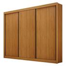 Guarda Roupa Casal 3 Portas São Paulo Gold Cinamomo Leifer Móveis