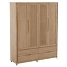 Guarda Roupa Casal 3305U 4 Portas Giratórias Madeira Maciça Taeda Tauari Milani Movelaria Guarda Roupa Casal 3305U 4 Portas Giratórias Madeira Maciça Taeda Tauari Milani Movelaria