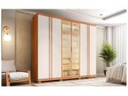 Guarda-roupa Casal 4 Gavetas 6 Portas Caemmun Acacius