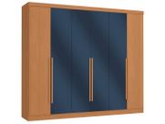 Guarda-roupa Casal 4 Gavetas 6 Portas Kappesberg Roma