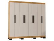 Guarda-roupa Casal 4 Gavetas 8 Portas Araplac Arouca