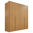 Guarda Roupa Casal 4 Portas 181 cm Lizz DCASA