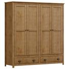 Guarda Roupa Casal 4 Portas 2 Gavetas Madeira Maciça Mazzaro F06 Freijó - Lyam Decor Guarda Roupa Casal 4 Portas 2 Gavetas Madeira Maciça Mazzaro F06 Freijó - Lyam Decor