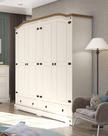 Guarda-Roupa Casal 4 Portas 2 Gavetas Smile Móveis Serpil