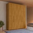 Guarda-Roupa Casal 4 Portas 3 Gavetas 100% MDF com Pés Greco