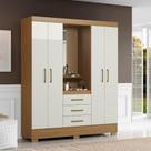 Guarda Roupa Casal 4 Portas 3 Gavetas Paris Aramóveis Guarda Roupa Casal 4 Portas 3 Gavetas Paris Aramóveis