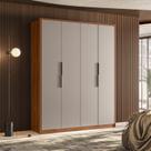 Guarda Roupa Casal 4 Portas Attore
