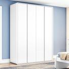 Guarda Roupa Casal 4 Portas em MDF Loop II Lopas Guarda Roupa Casal 4 Portas em MDF Loop II Lopas