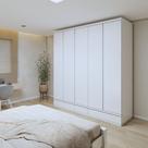 Guarda Roupa Casal 5 Portas com 9 Gavetas 100% MDF Urbano