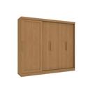 Guarda Roupa Casal 5 Portas e 4 Gavetas Flex N564 Canela - Kappesberg
