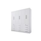 Guarda Roupa Casal 6 portas 12 gavetas Monaco Plus DDoro