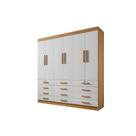 Guarda Roupa Casal 6 portas 12 gavetas Monaco Plus DDoro