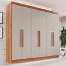 Guarda-roupa Casal 6 Portas 2 Gavetas França Guarda-roupa Casal 6 Portas 2 Gavetas França